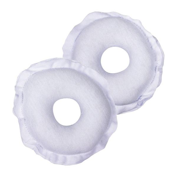 Imagem de Conjunto De 2 Rosquinhas Para Seios Kababy Branco