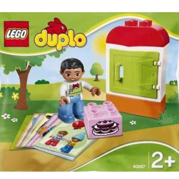 Imagem de Conjunto de 20 peças de brinquedo LEGO Duplo Find A Pair 40267 com minifigura