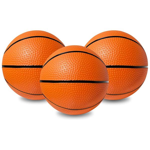 Imagem de Conjunto de 3 mini bolas de basquete Botabee para meninos de 5 polegadas