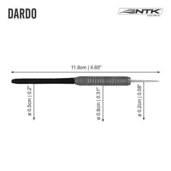 Imagem de Conjunto de 3 peças de dardos ponteira em aço inoxidável