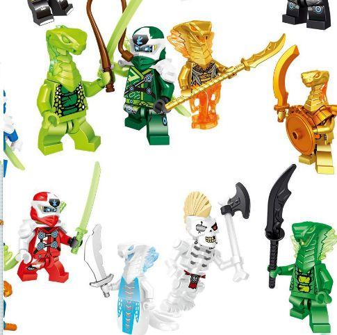 Imagem de Conjunto de 32 bonecos Ninjago Mini Figures Building Blocks Toy