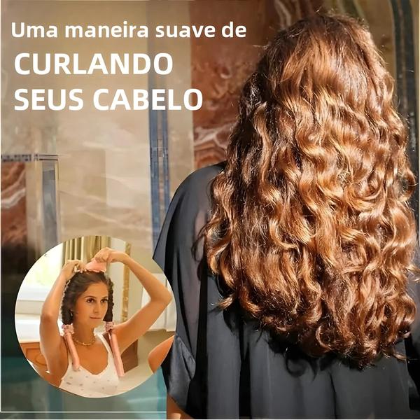 Imagem de Conjunto de 4 Esponjas para Ondular Cabelo Sem Calor - Cabelos Longos