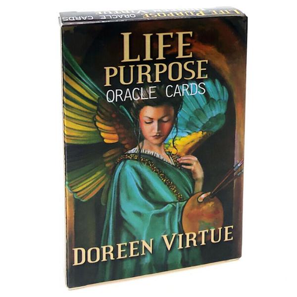 Imagem de Conjunto de 44 jogos de tabuleiro Oracle Cards Life Purpose Party