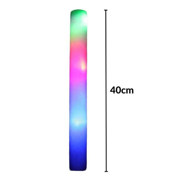 Imagem de Conjunto de 5 Bastões de Espuma Coloridos com LED