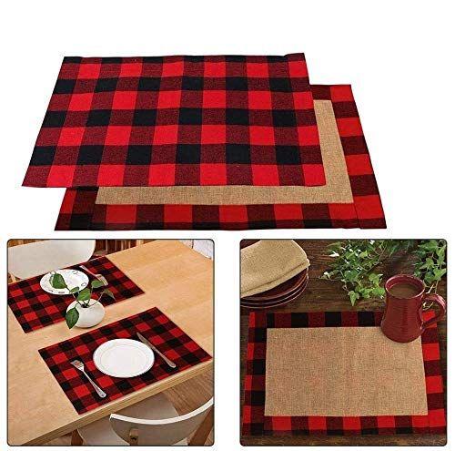 Imagem de Conjunto de 6 mesas de Natal Placemats Funyear Buffalo