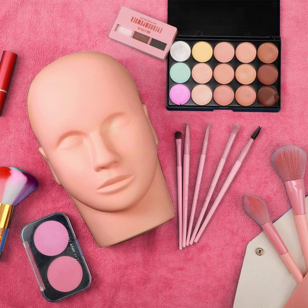 Imagem de Conjunto de 6 peças de silicone e plástico Mannequin Head Reginary