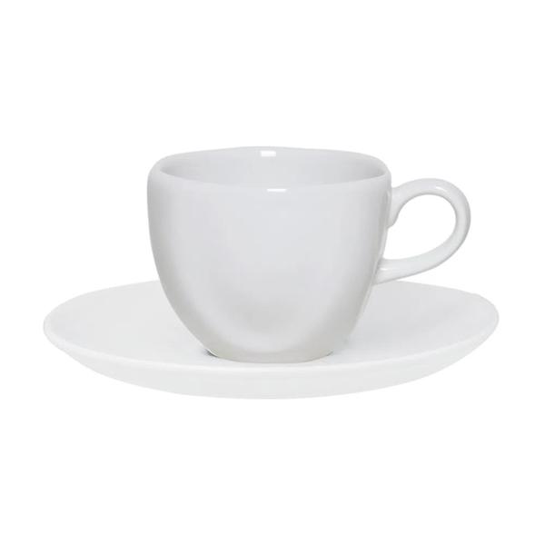 Imagem de CONJUNTO DE 6 XÍCARAS GRANDES DE CHA 220ML COM PIRES RYO WHITE Oxford Porcelanas