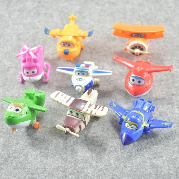 Imagem de Conjunto de 8 mini aviões de ação dos Super Wings