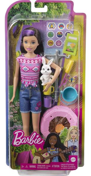 Imagem de Conjunto de Acampamento Barbie e Skipper com Acessórios - Diversão ao Ar Livre