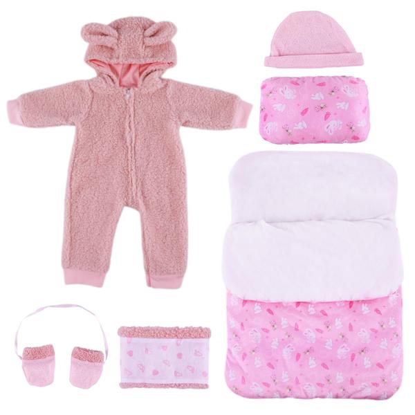 Imagem de Conjunto de acessórios para bonecas BABESIDE Reborn Baby Doll 17-22 polegadas