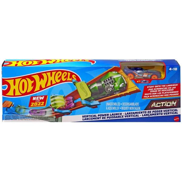 Imagem de Conjunto de Acrobacias Classico Vertical Power Launch Hot Wheels