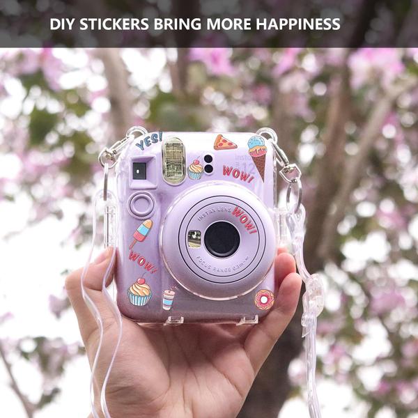 Imagem de Conjunto de adesivos de filme WOGOZAN para mini câmeras FujiFilm Instax