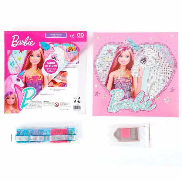 Imagem de Conjunto de Artes Infantil - Dotzies Barbie - Box I Believe - Fun Divirta-se