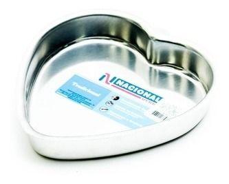Conjunto de assadeiras coração n1 a 3 - nacional Imagem de Conjunto de assadeiras coração n1 a 3 - nacional