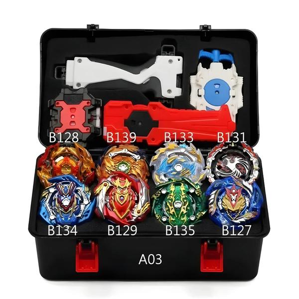 Conjunto de Ataque de Giroscópio Burst 12 - Lançador Bidirecional