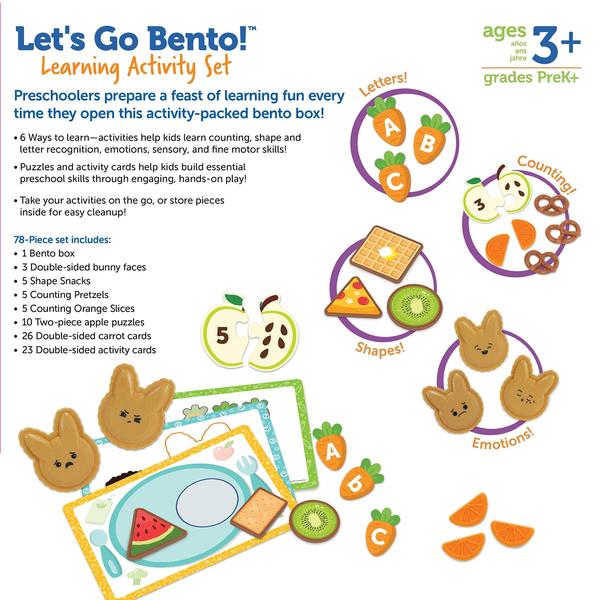 Imagem de Conjunto de atividades de aprendizagem Recursos de aprendizagem Let's Go Bento!