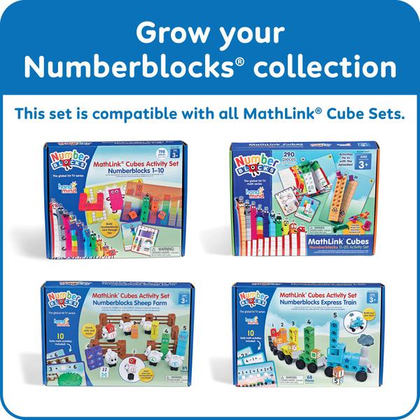 Imagem de Conjunto de atividades hand2mind Numberblocks Sheep Farm MathLink Cubes