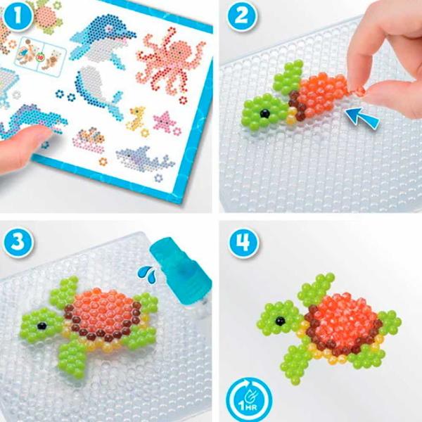 Imagem de Conjunto de Atividades Infantil - Aquabeads - Oceano - Epoch Magia