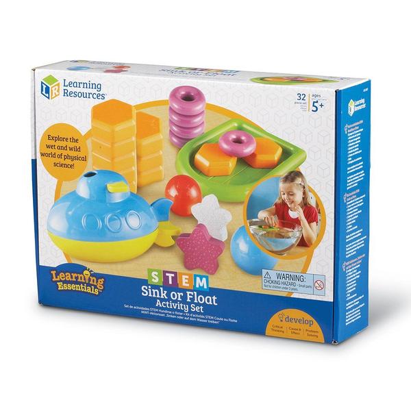 Imagem de Conjunto de atividades Learning Resources STEM Sink or Float 32 peças