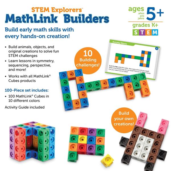 Imagem de Conjunto de atividades matemáticas e recursos de aprendizagem STEM Explorers 100 unidades