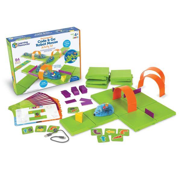 Imagem de Conjunto de atividades  Recursos de aprendizagem  Code & Go Robot Mouse Kids