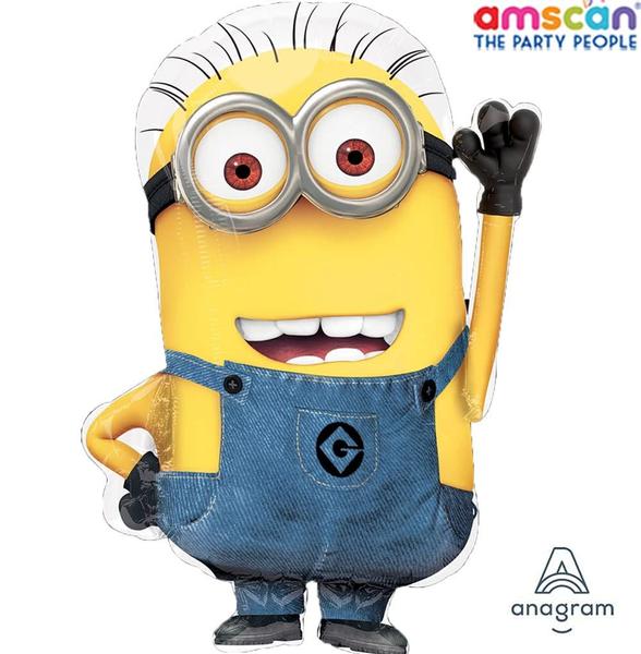 Imagem de Conjunto de balões Anagram Minions Birthday Party, 1º aniversário