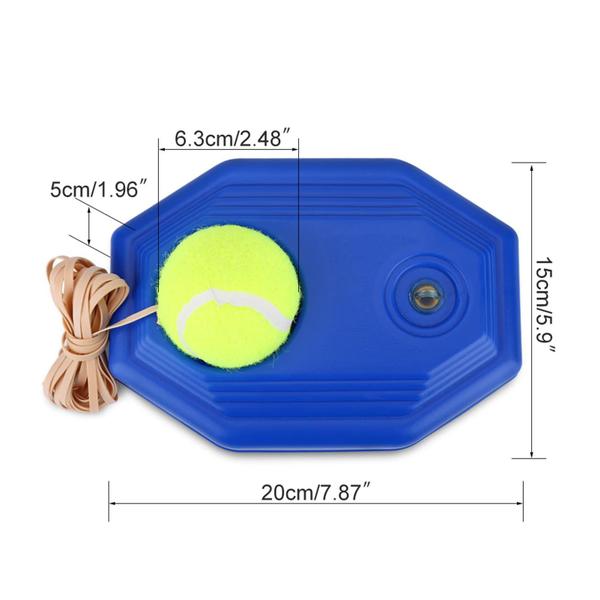 Imagem de Conjunto de bases de bolas de tênis Odorkle Tennis Ball Back Trainer