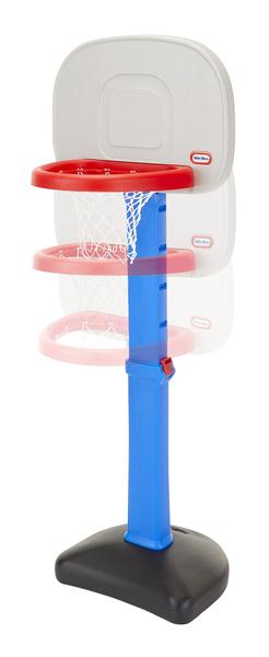 Imagem de Conjunto de basquete Little Tikes Easy Score Blue com 3 bolas de 1,5 a 5 anos