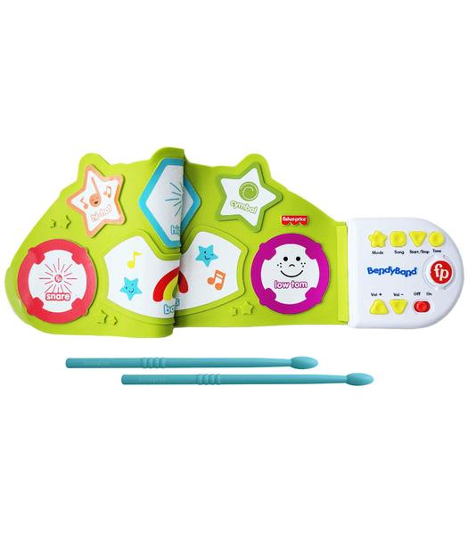 Imagem de Conjunto de bateria Fisher-Price BendyBand Roll-Up Electric Kids 3+ Years