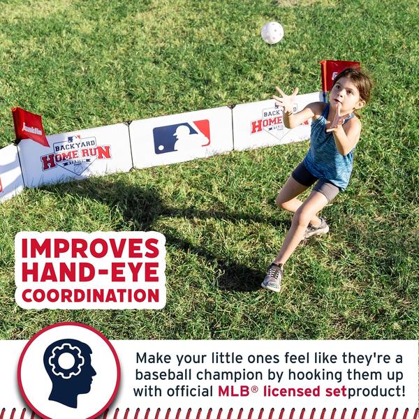 Imagem de Conjunto de beisebol Franklin Sports MLB Kids Backyard Stadium