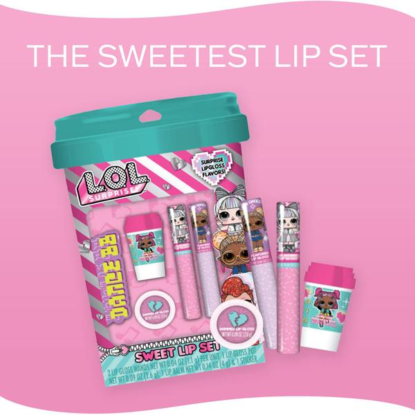 Imagem de Conjunto de beleza labial Taste Beauty L.O.L. Surprise! Sweet 4 peças