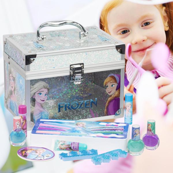 Imagem de Conjunto de beleza Townley Girl Disney Frozen com capa de trem para meninas