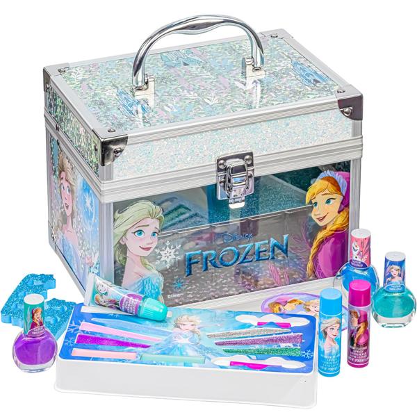 Imagem de Conjunto de beleza Townley Girl Disney Frozen com capa de trem para meninas