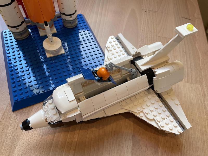 Imagem de Conjunto de blocos de construção: Apostrophe Games Space Shuttle & Rocket