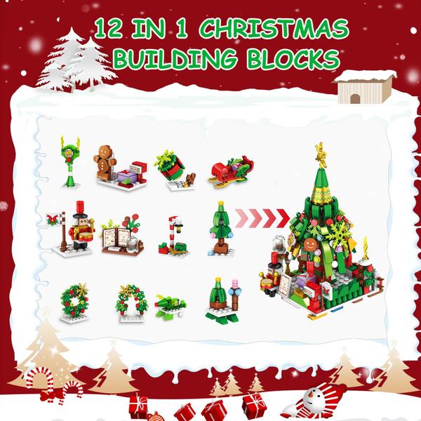 Conjunto de blocos de construção do calendário do advento Ferdiiz 2024 Natal Imagem de Conjunto de blocos de construção do calendário do advento Ferdiiz 2024 Natal