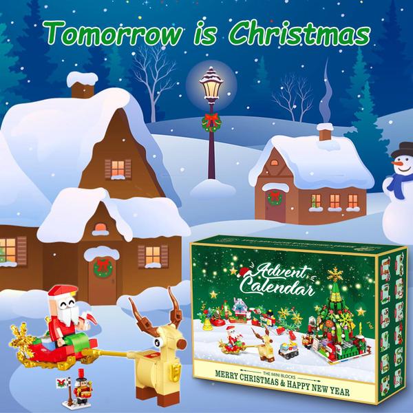 Conjunto de blocos de construção do calendário do advento Ferdiiz 2024 Natal Imagem de Conjunto de blocos de construção do calendário do advento Ferdiiz 2024 Natal