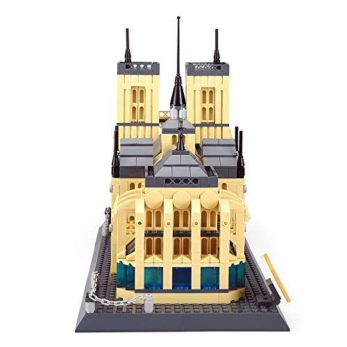 Imagem de Conjunto de blocos de construção  Jogos de apóstrofos  Catedral de Notre-Dame