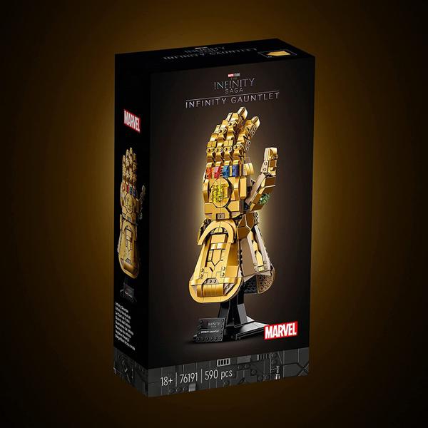 Conjunto de blocos de construção Marvel Infinite Gloves - JYS Imagem de Conjunto de blocos de construção Marvel Infinite Gloves