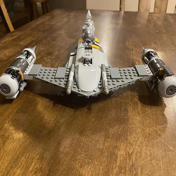 Imagem de Conjunto De Blocos De Construção Modelo Star Wars N1 Starfighter Kit De Construção Compatível