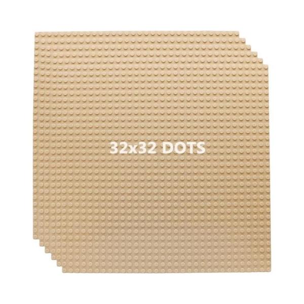 Conjunto de Blocos de Construção para Crianças - 6 Peças com Placas Base 32x32 e 32x16 Imagem de Conjunto de Blocos de Construção para Crianças - 6 Peças com Placas Base 32x32 e 32x16