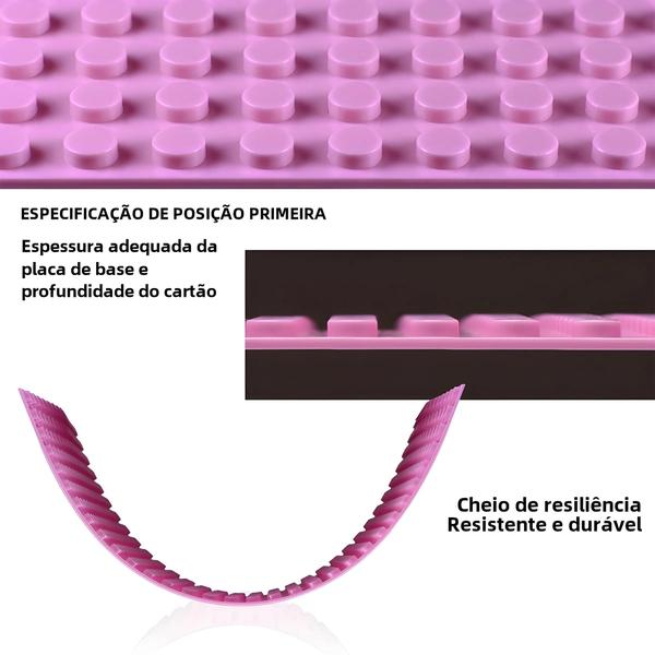 Conjunto de Blocos de Construção para Crianças - 6 Peças com Placas Base 32x32 e 32x16 Imagem de Conjunto de Blocos de Construção para Crianças - 6 Peças com Placas Base 32x32 e 32x16