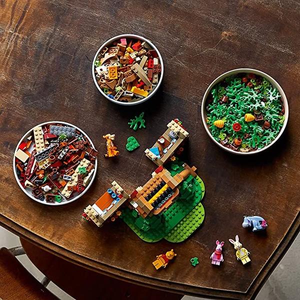 Conjunto de blocos de construção Winnie The Pooh 21326 com 5 bonecos - UnBrand Imagem de Conjunto de blocos de construção Winnie The Pooh 21326 com 5 bonecos