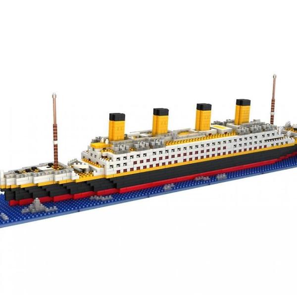 Imagem de Conjunto de blocos de construção Wokex Titanic modelo 1860 unidades para adultos e crianças