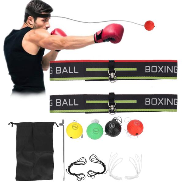 Imagem de Conjunto de bolas Boxing Reflex Dioche com faixa de cabeça ajustável