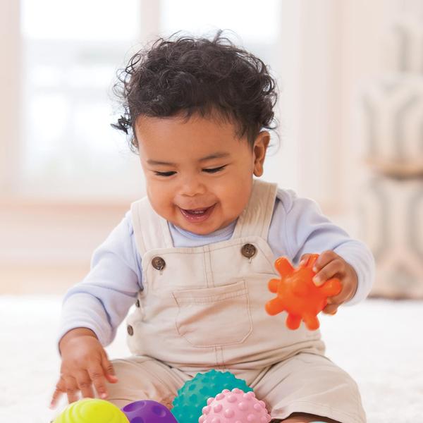 Imagem de Conjunto de bolas múltiplas texturizadas Toy Infantino para mais de 6 meses