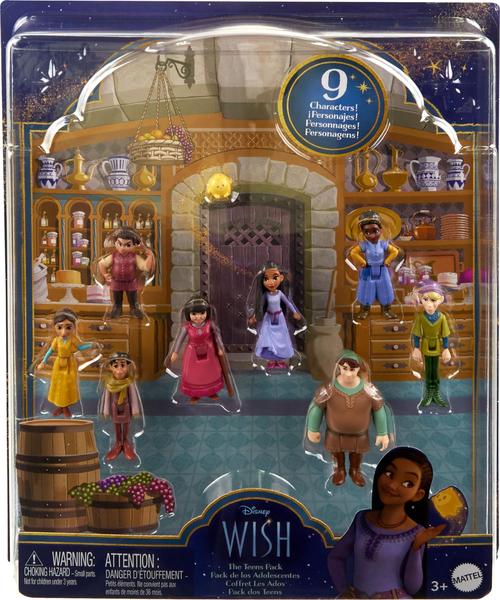 Imagem de Conjunto de bonecas Mattel Disney Wish The Teens com 8 bonecas e estrelas