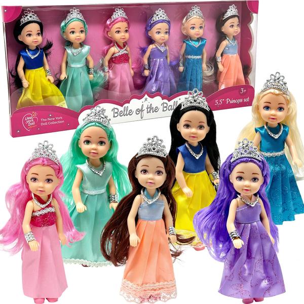 Imagem de Conjunto de bonecas Princess Toy A coleção de bonecas de Nova York com acesso.