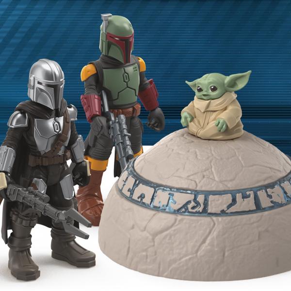 Imagem de Conjunto de bonecos de ação STAR WARS Mission Fleet Mandalorian