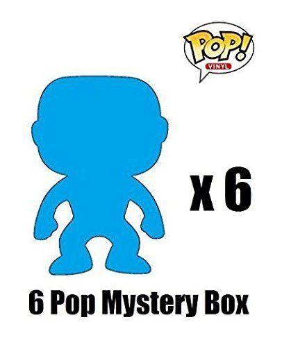 Imagem de Conjunto de bonecos POP Funko Mystery, pacote com 6, 1 Chase aleatória de edição limitada