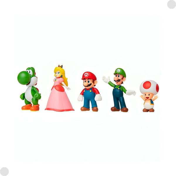 Imagem de Conjunto De Bonecos Super Mario 10 Figuras 004212 - Sunny